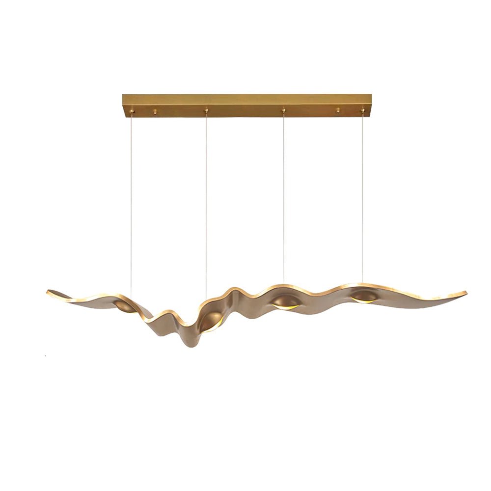 Raelis Gold Ribbon Chandelier