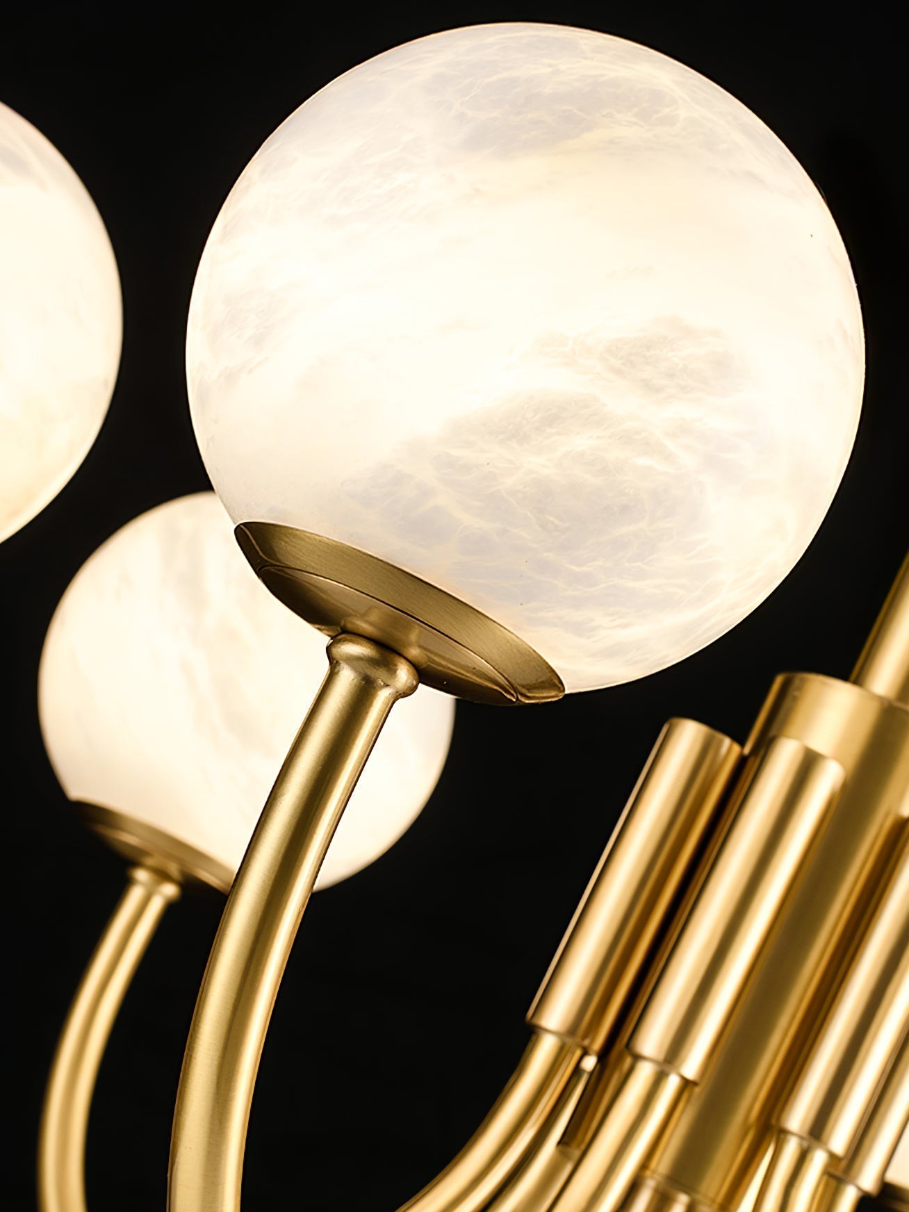 Chandelier Alabaster Luxury