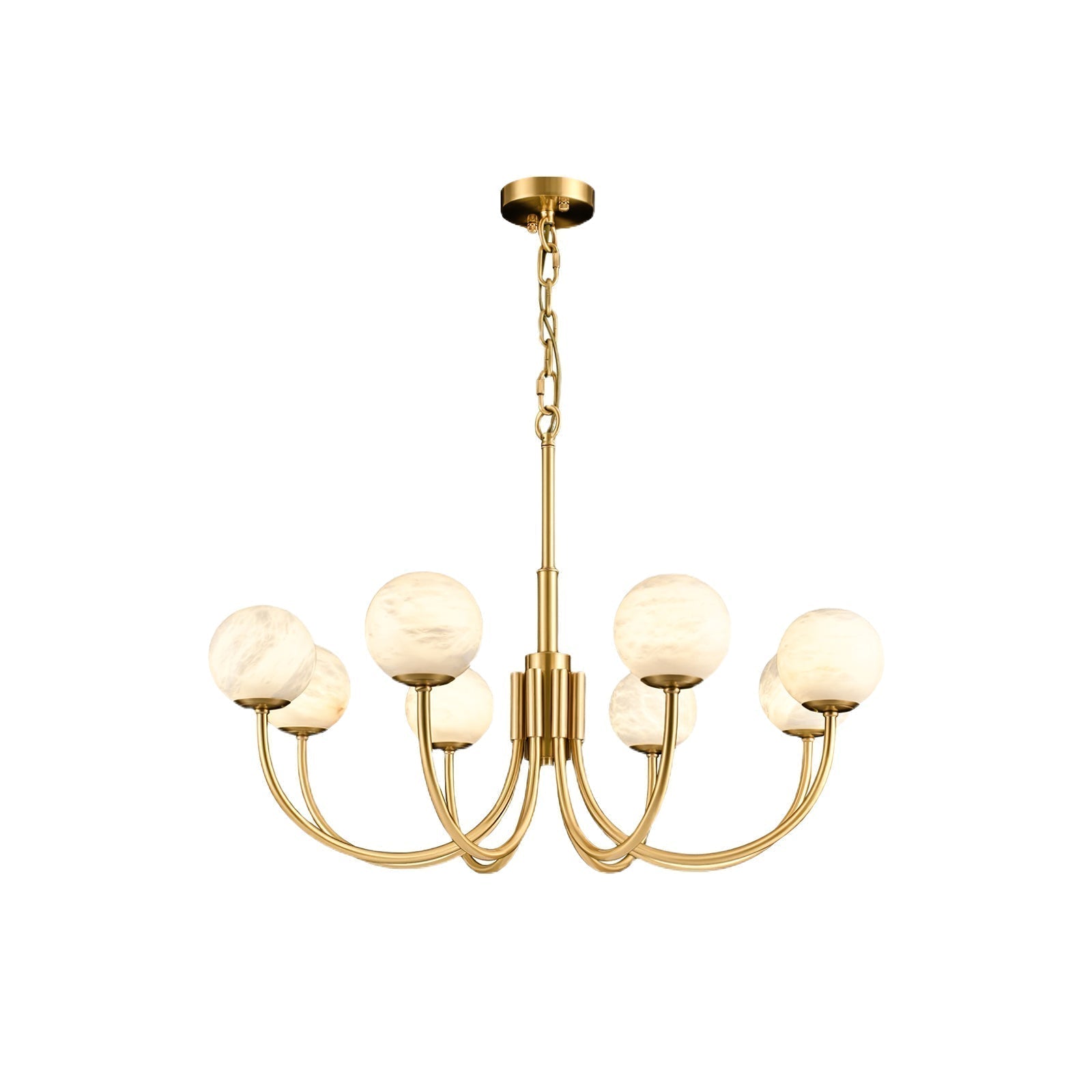 Chandelier Alabaster Luxury