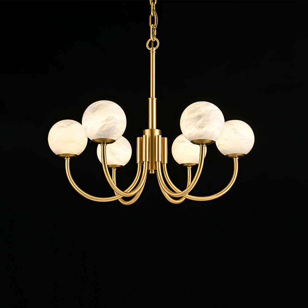 Chandelier Alabaster Luxury
