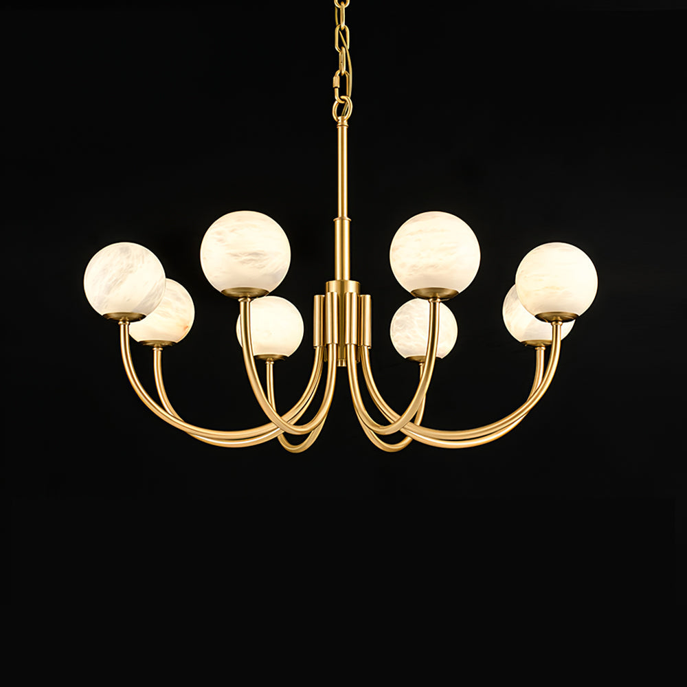 Chandelier Alabaster Luxury