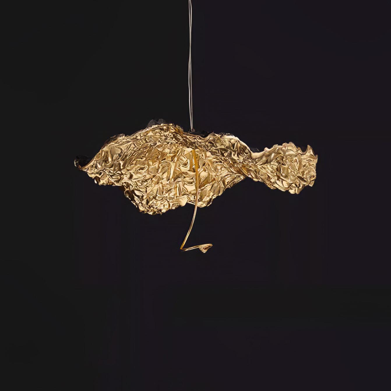 Aureate Cloud Brass Cluster Chandelier