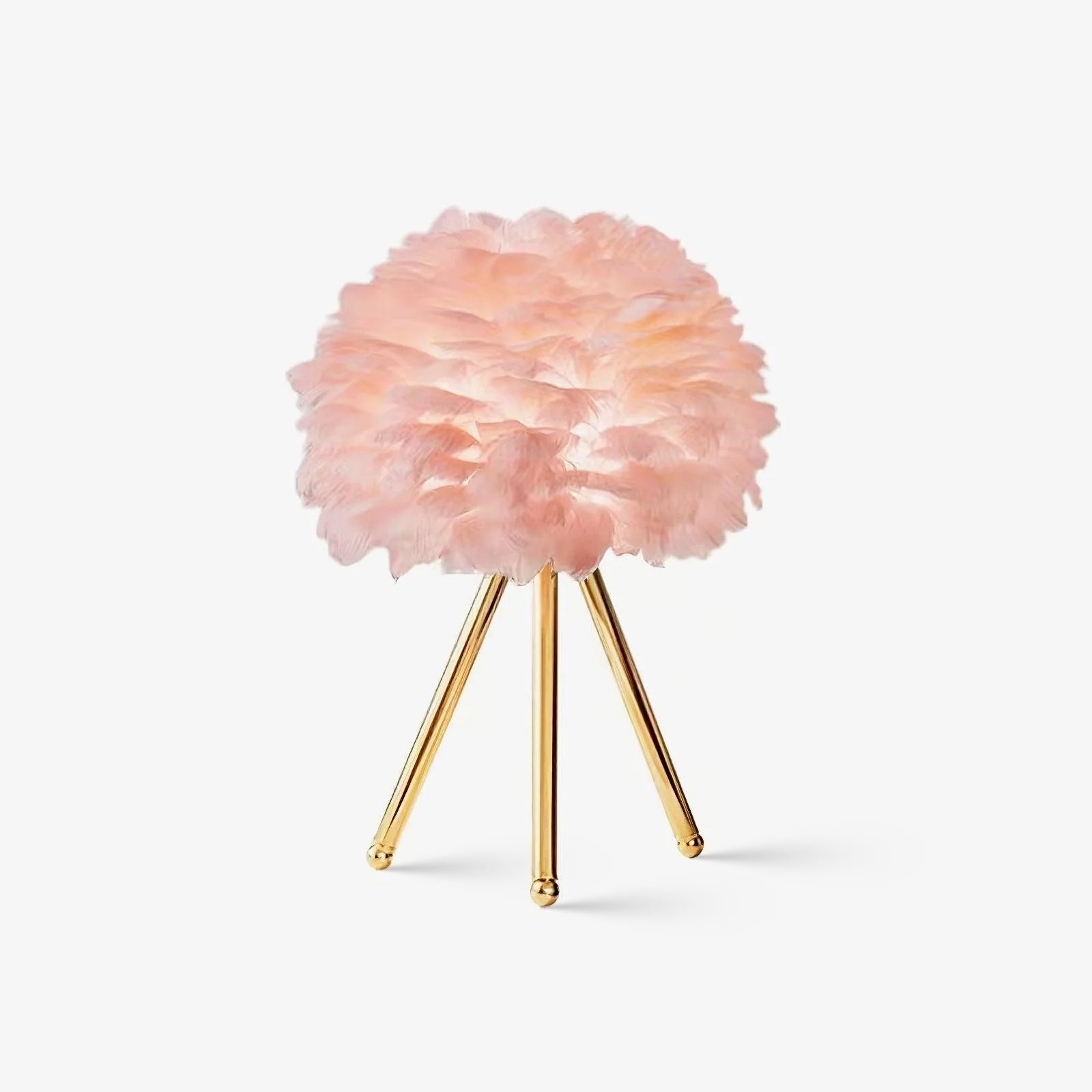 Nilo Feather Feminine Table Lamp