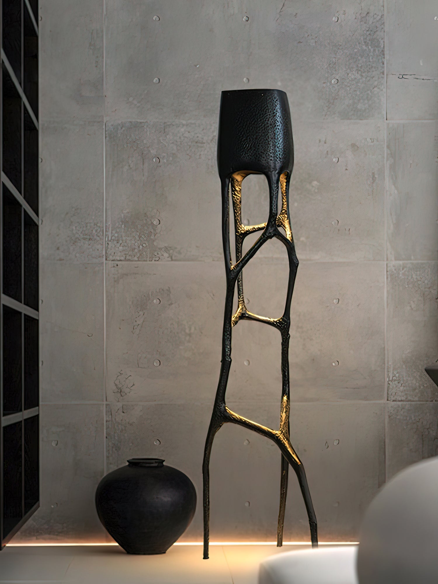 Caelith Gothic Sculpture Floor Lamp