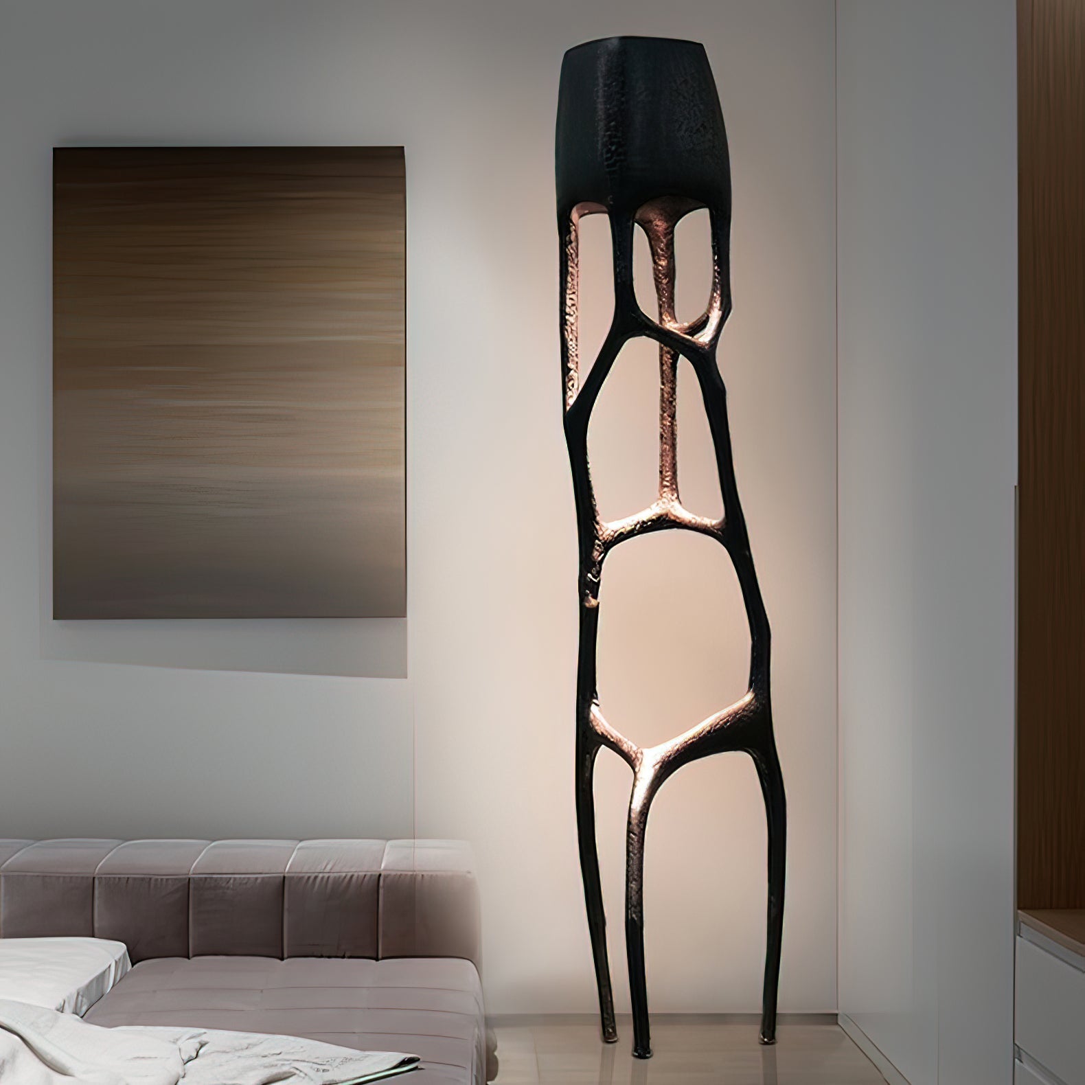 Caelith Gothic Sculpture Floor Lamp