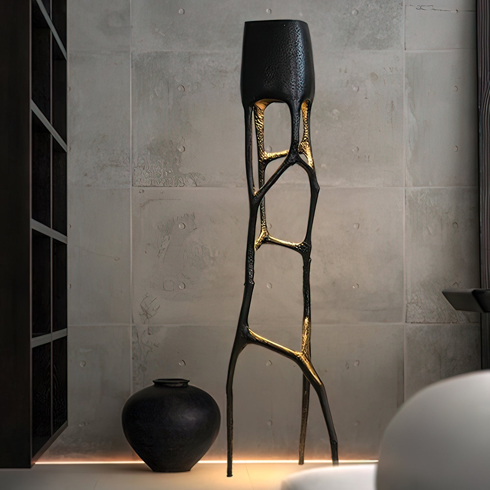 Caelith Gothic Sculpture Floor Lamp