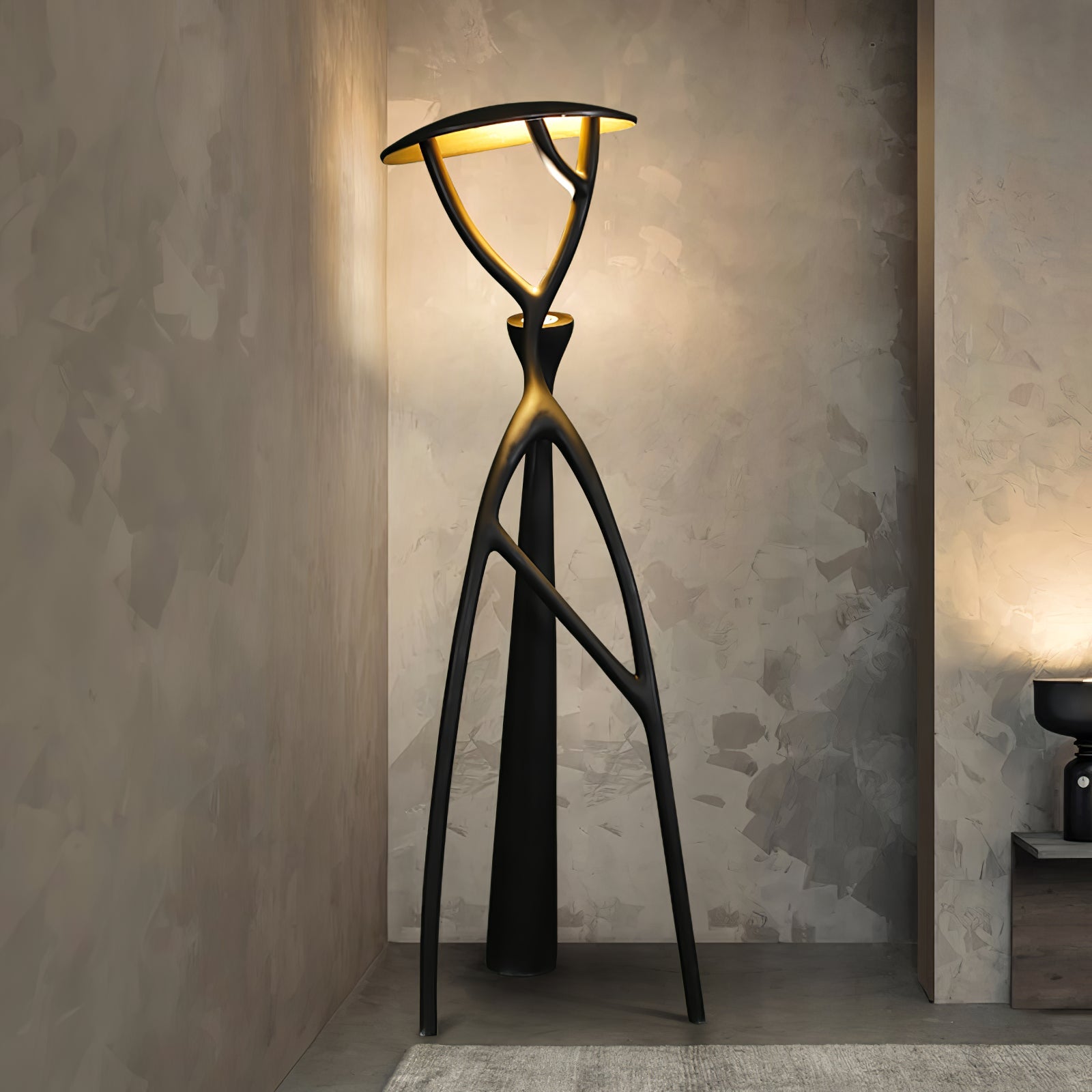 Seluia Gothic Tree Sculpture Floor Lamp