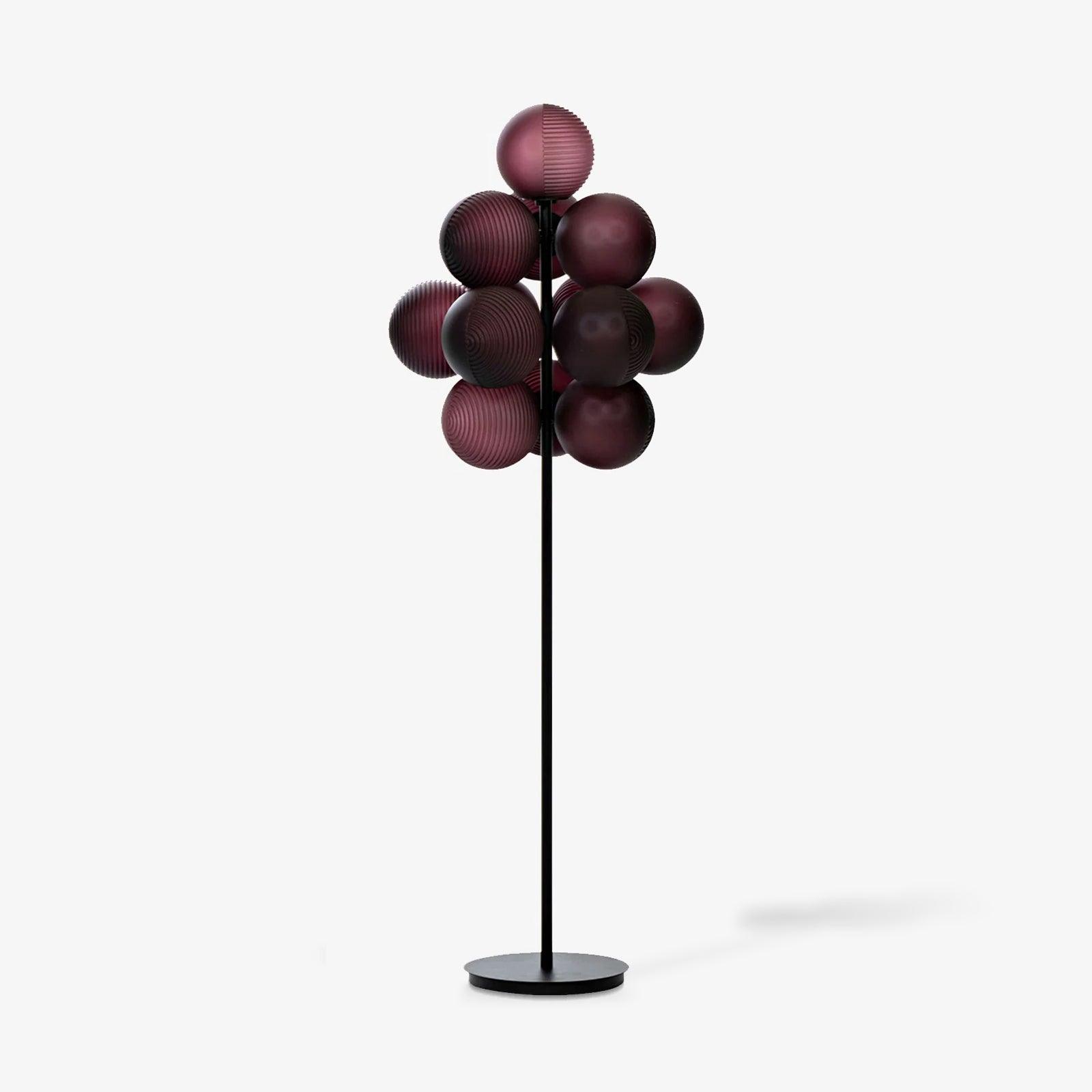 Nyrain Glass Artistic Floor Lamp