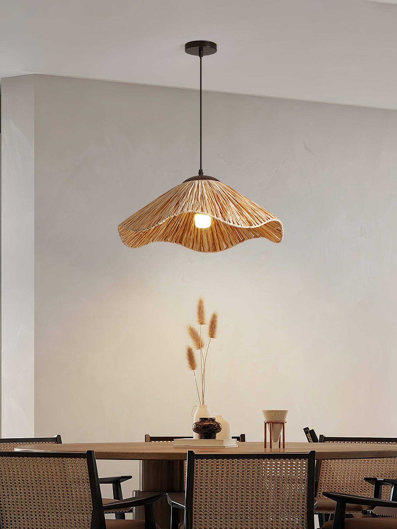 Falinor Straw Bohemian Pendant Lamp
