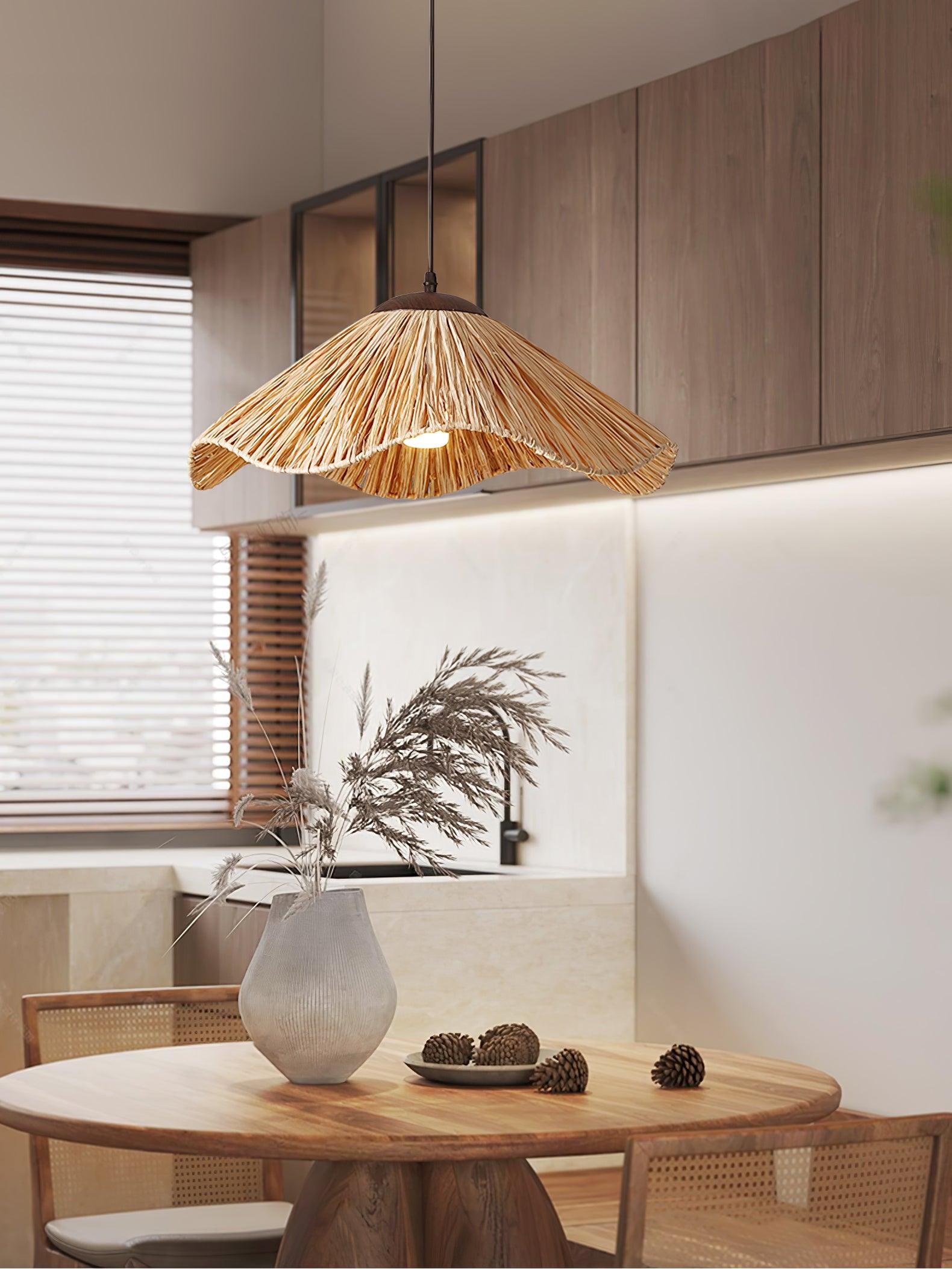 Falinor Straw Bohemian Pendant Lamp