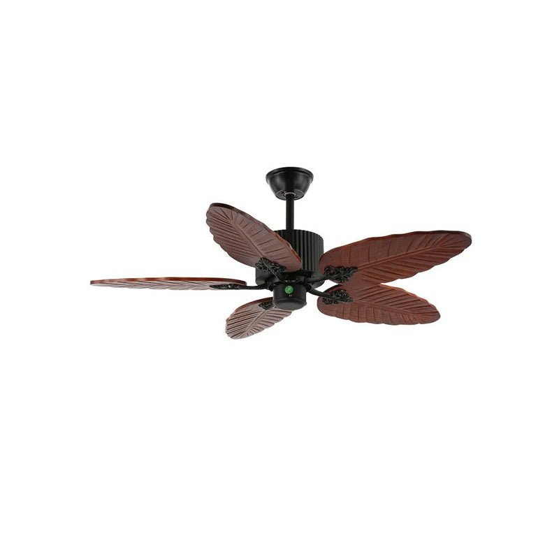 Palmoré Wood Leaves Ceiling Fan Light