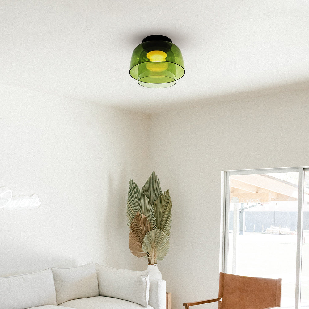 Valentina Modern Simple Creative Glass Flush Mount Ceiling Light
