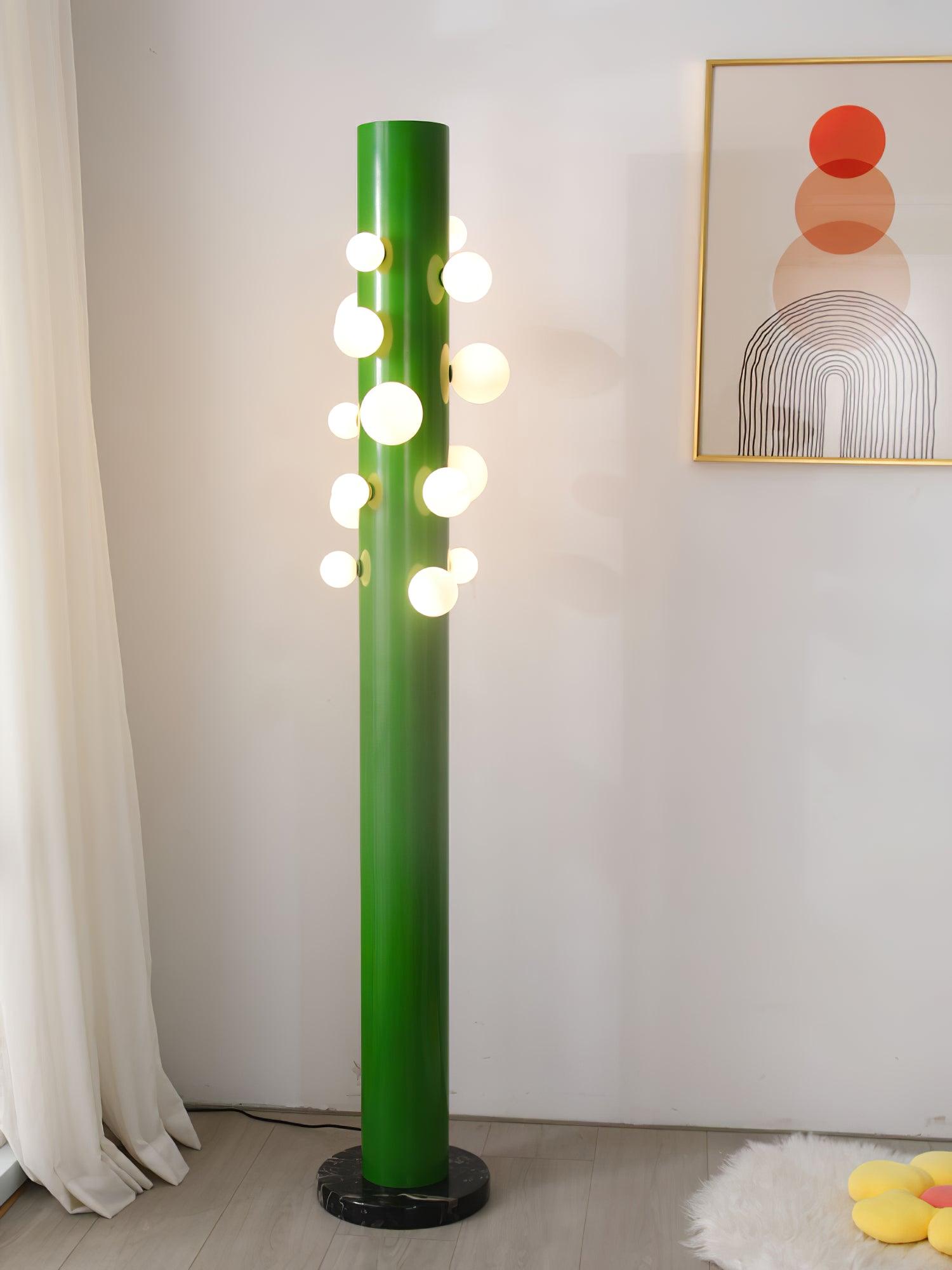 Ortaliel Marble Floor Lamp