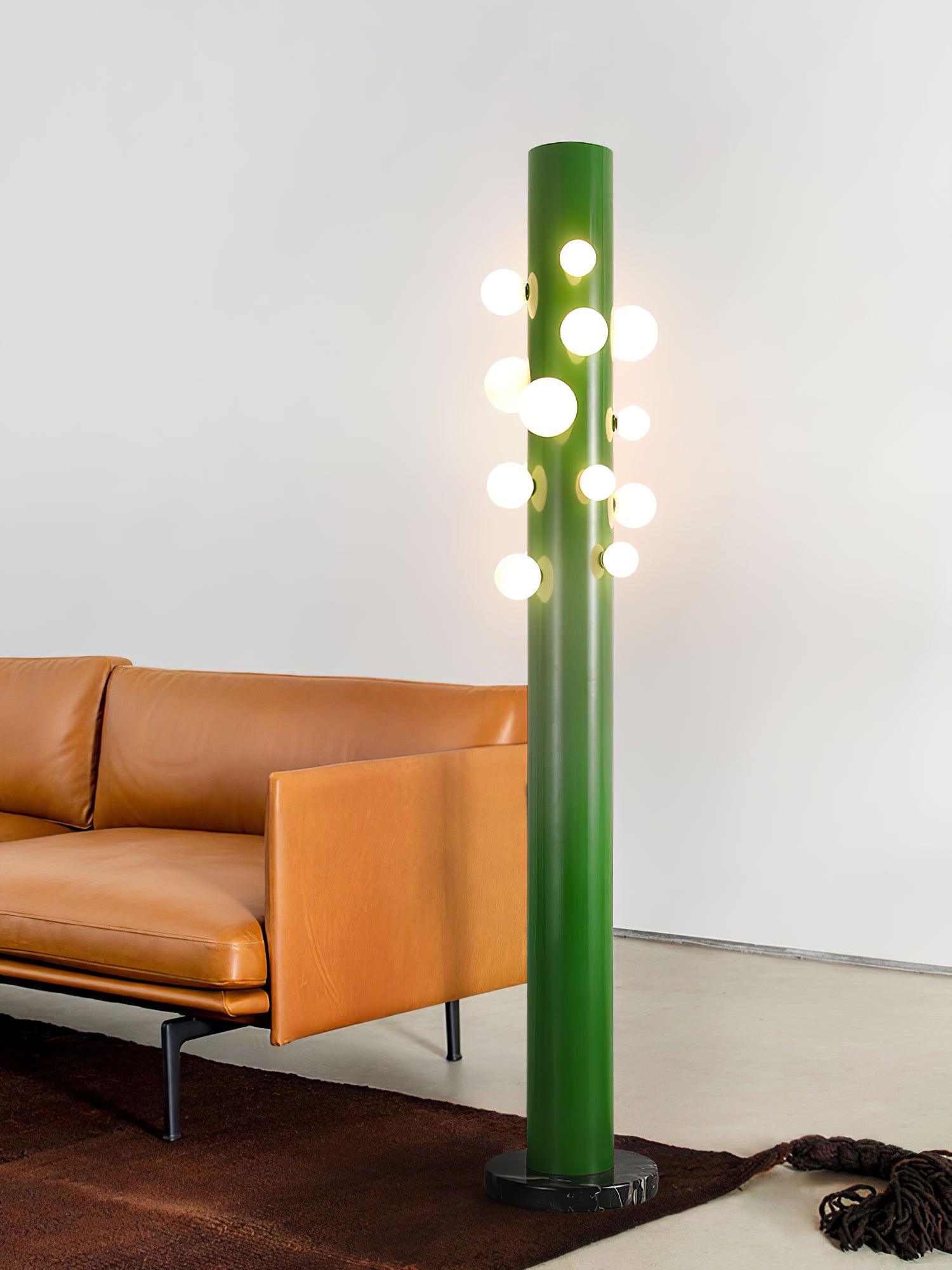 Ortaliel Marble Floor Lamp