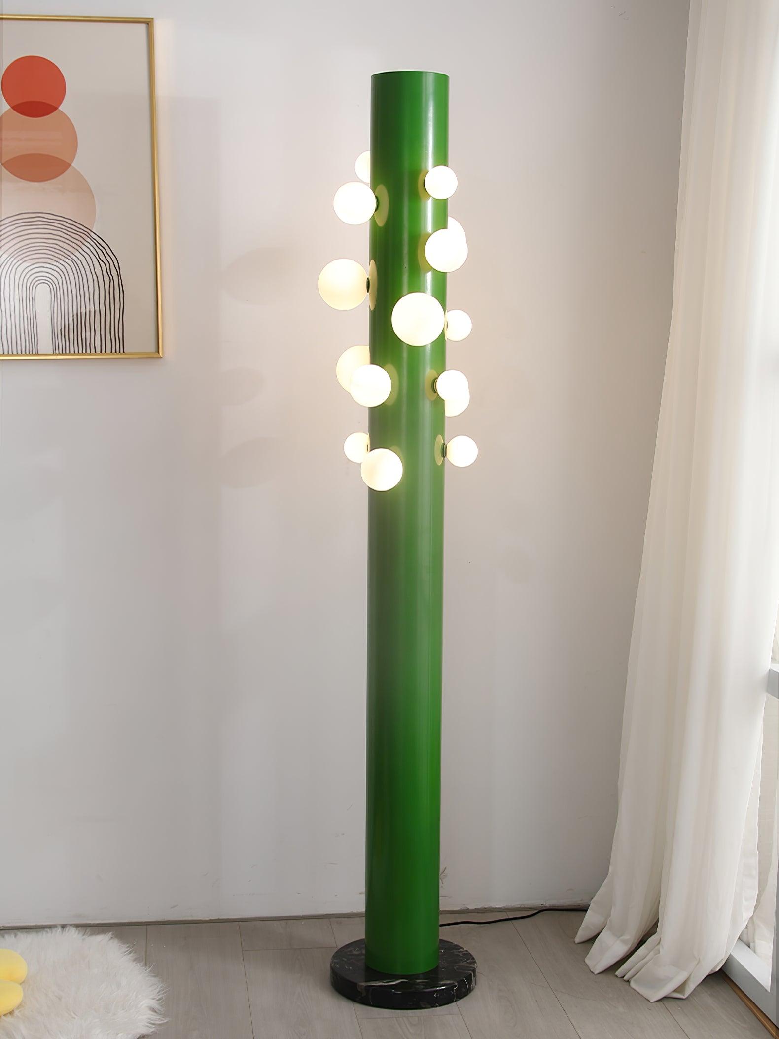 Ortaliel Marble Floor Lamp