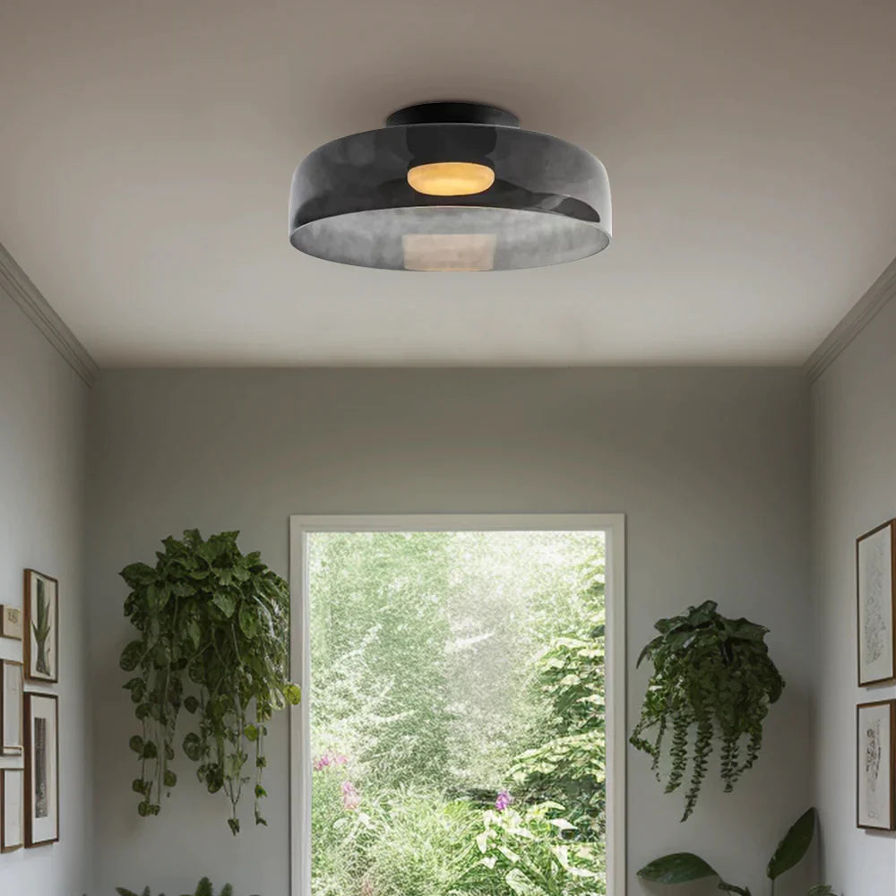 Valentina Modern Simple Creative Glass Flush Mount Ceiling Light