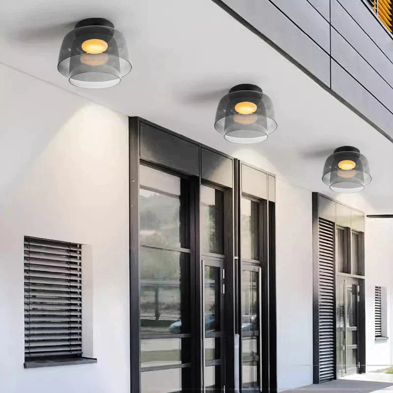 Valentina Modern Simple Creative Glass Flush Mount Ceiling Light