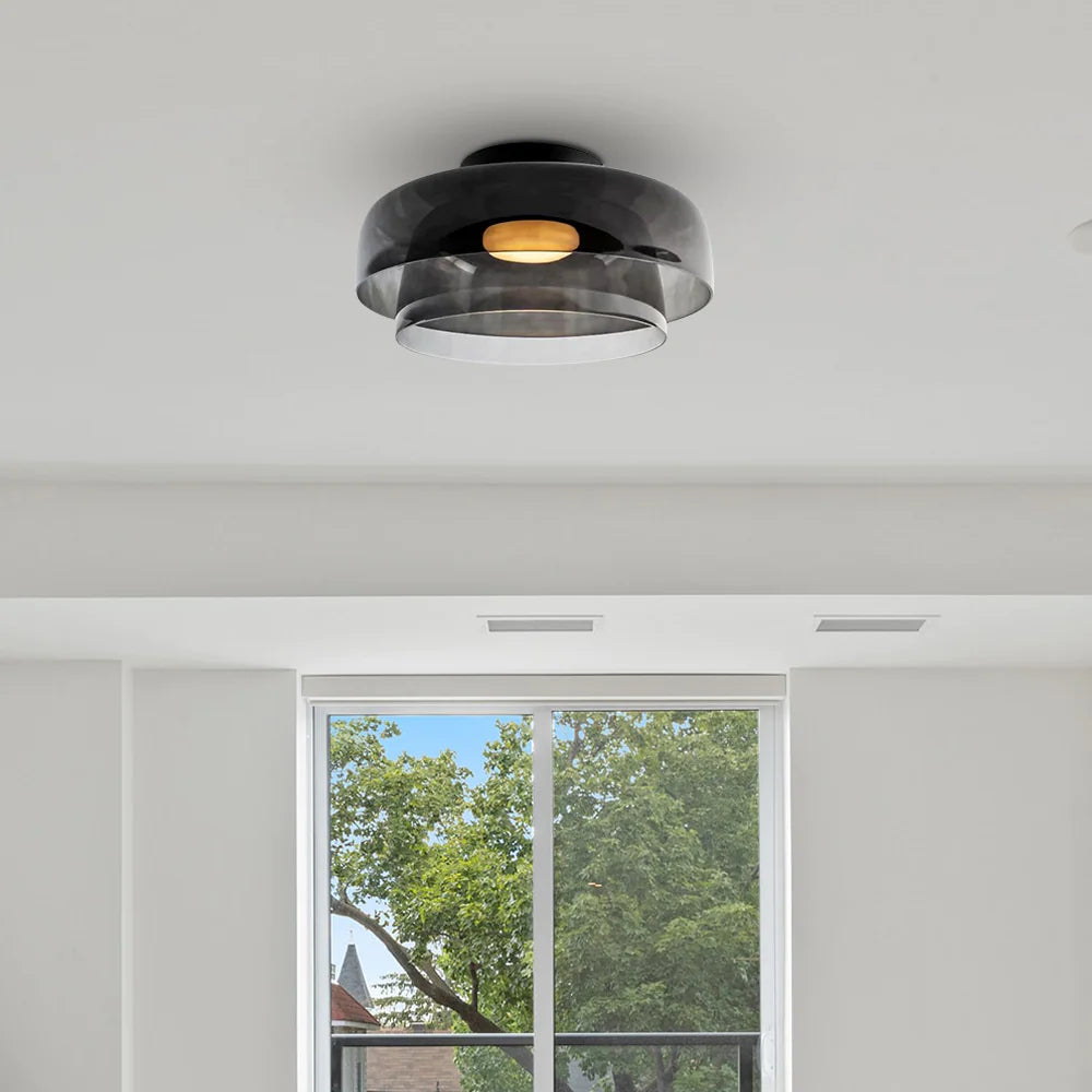Valentina Modern Simple Creative Glass Flush Mount Ceiling Light