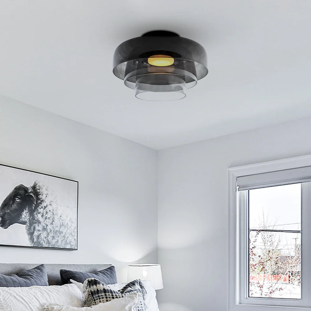 Valentina Modern Simple Creative Glass Flush Mount Ceiling Light