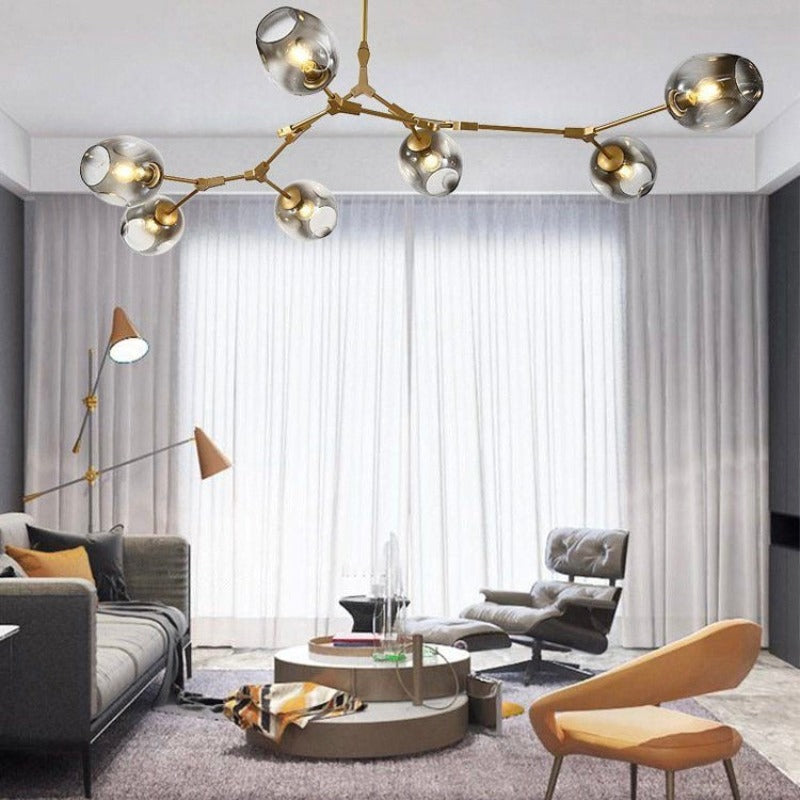 Valentina Nordic Modern Glass Pendant Light Bubble