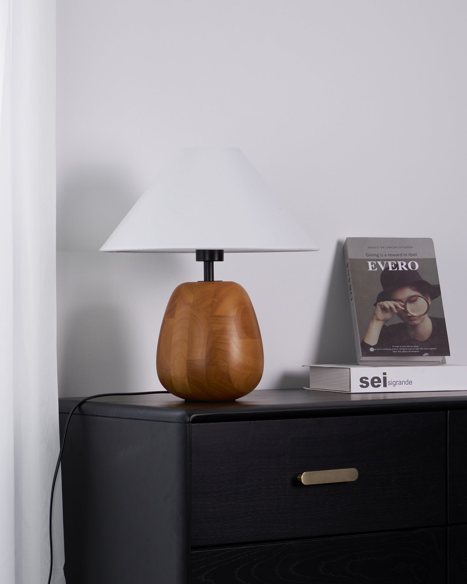 Lindenier Wood Table Lamp