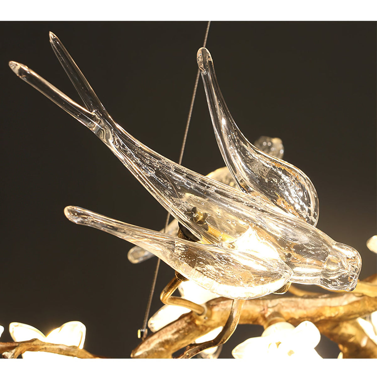 Elmscombe Blossom Avian Chandelier