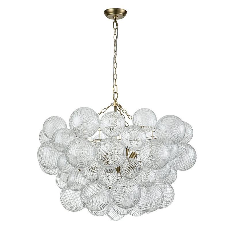 Aurora Chandelier Glass Ball Bubble Modern - Neutral Decor