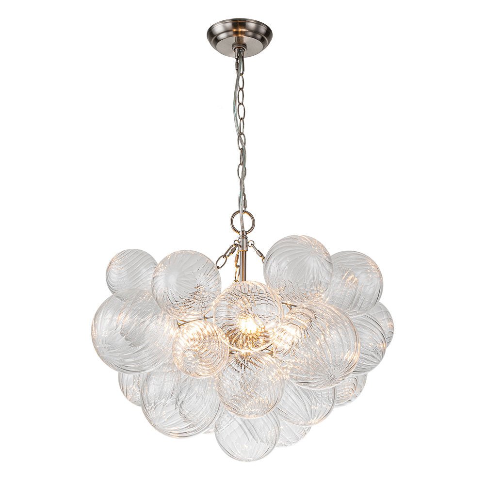 Aurora Chandelier Glass Ball Bubble Modern - Neutral Decor