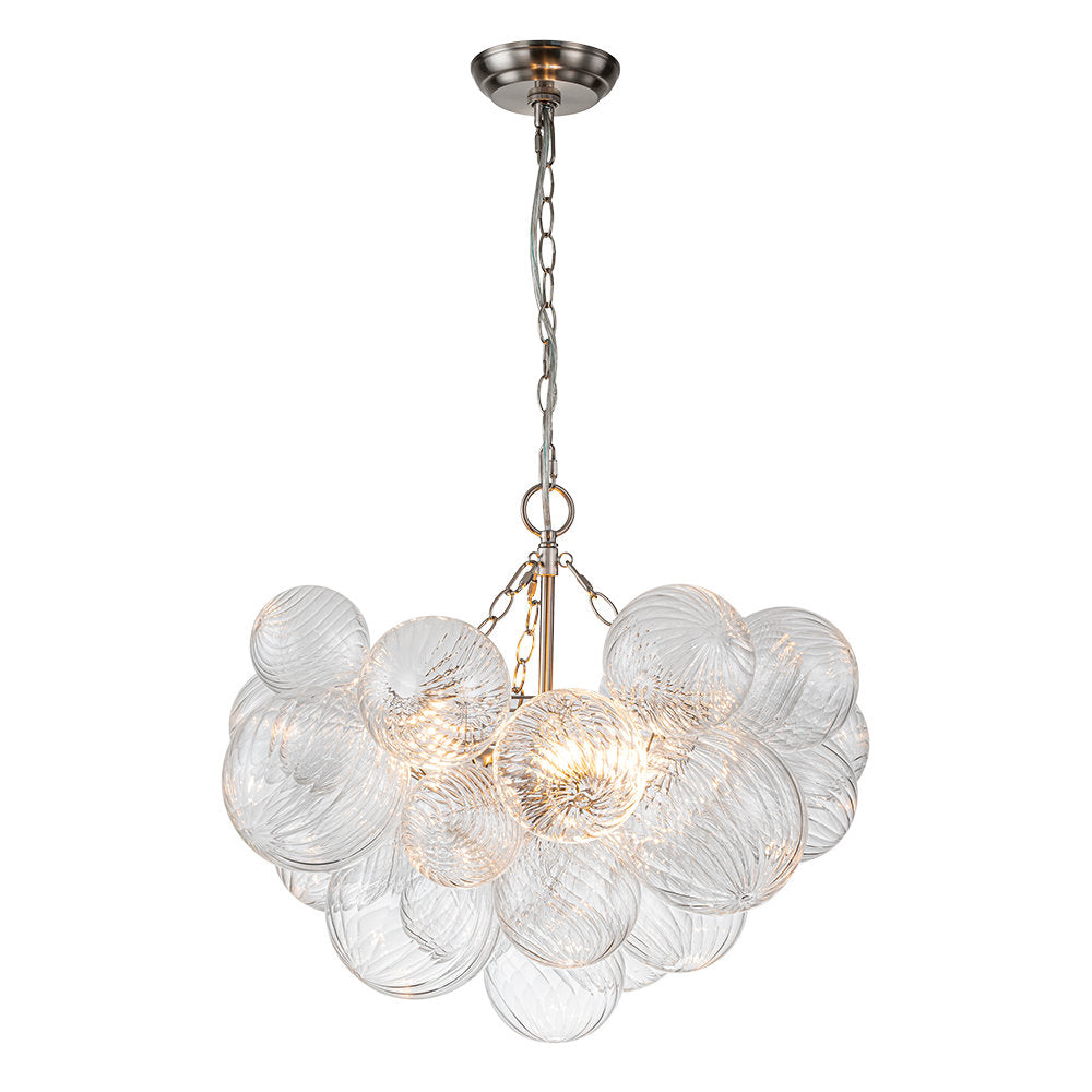 Aurora Chandelier Glass Ball Bubble Modern - Neutral Decor