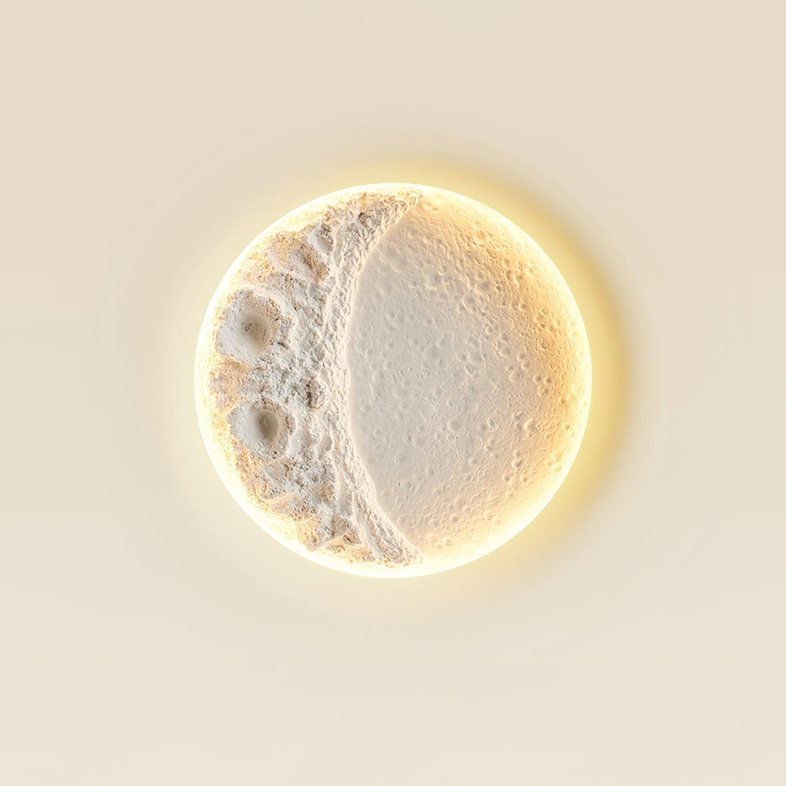 Elaisaine Wall Lamp Gypsum Moon