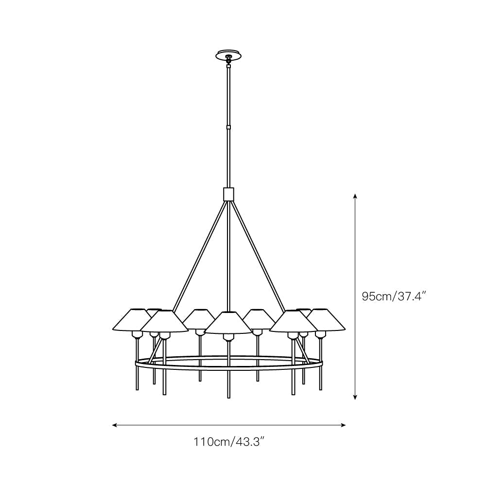 Rivalaria Chandelier
