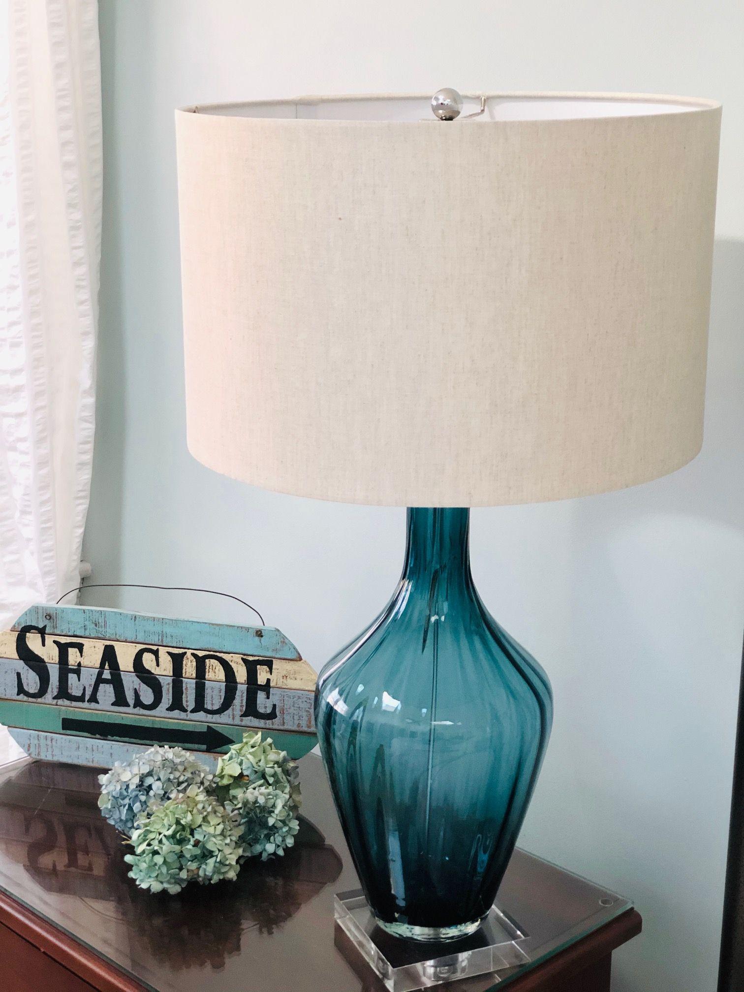 Syphae Glass Table Lamp