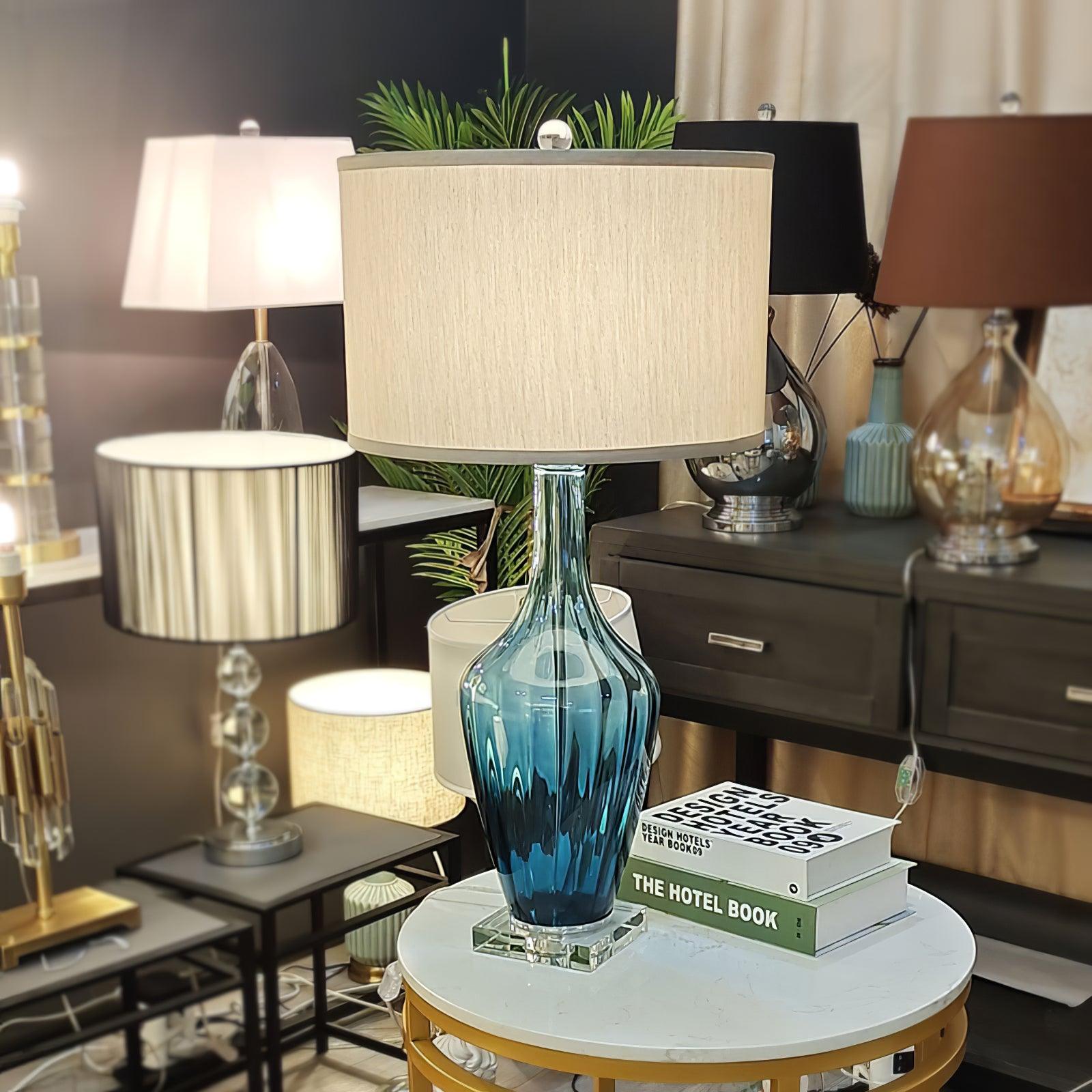 Syphae Glass Table Lamp
