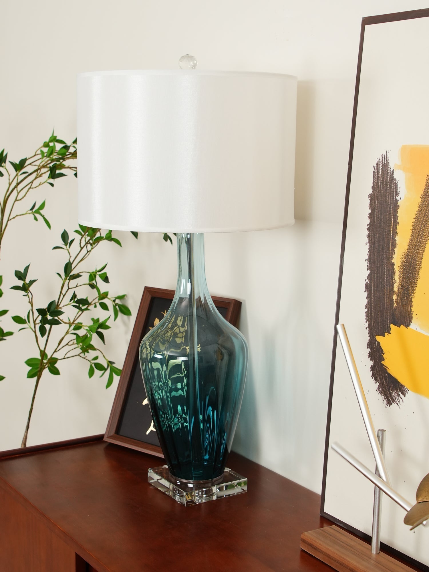 Syphae Glass Table Lamp