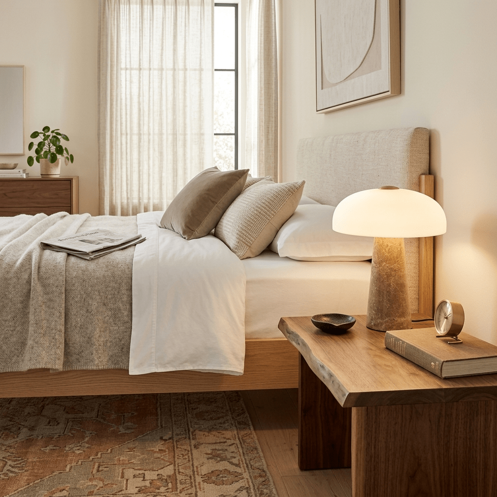 Marbra Haloire Marble Table Lamp
