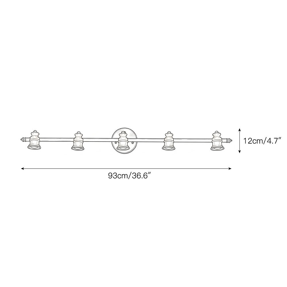 Fairley Brass Indoor Wall Light