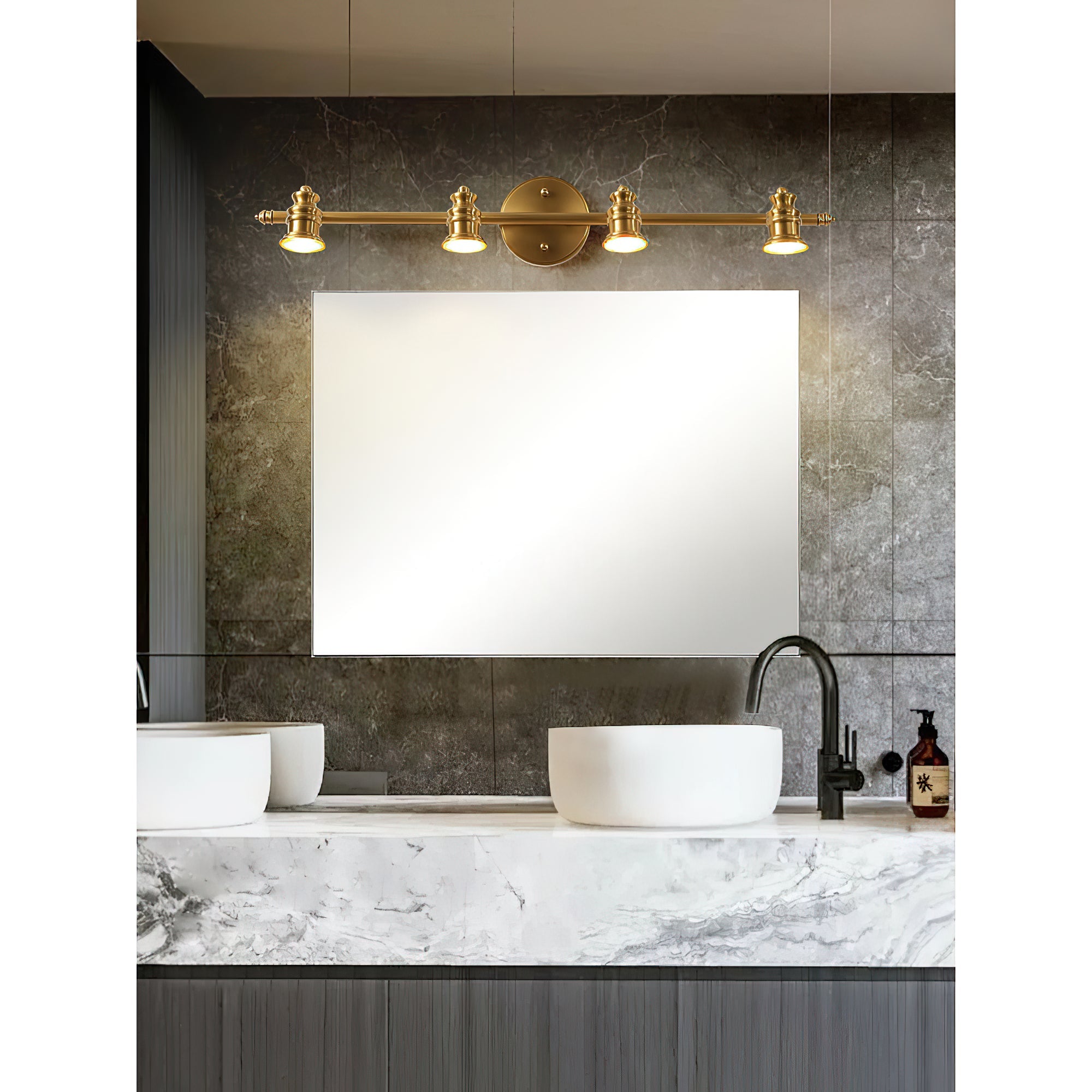 Fairley Brass Indoor Wall Light