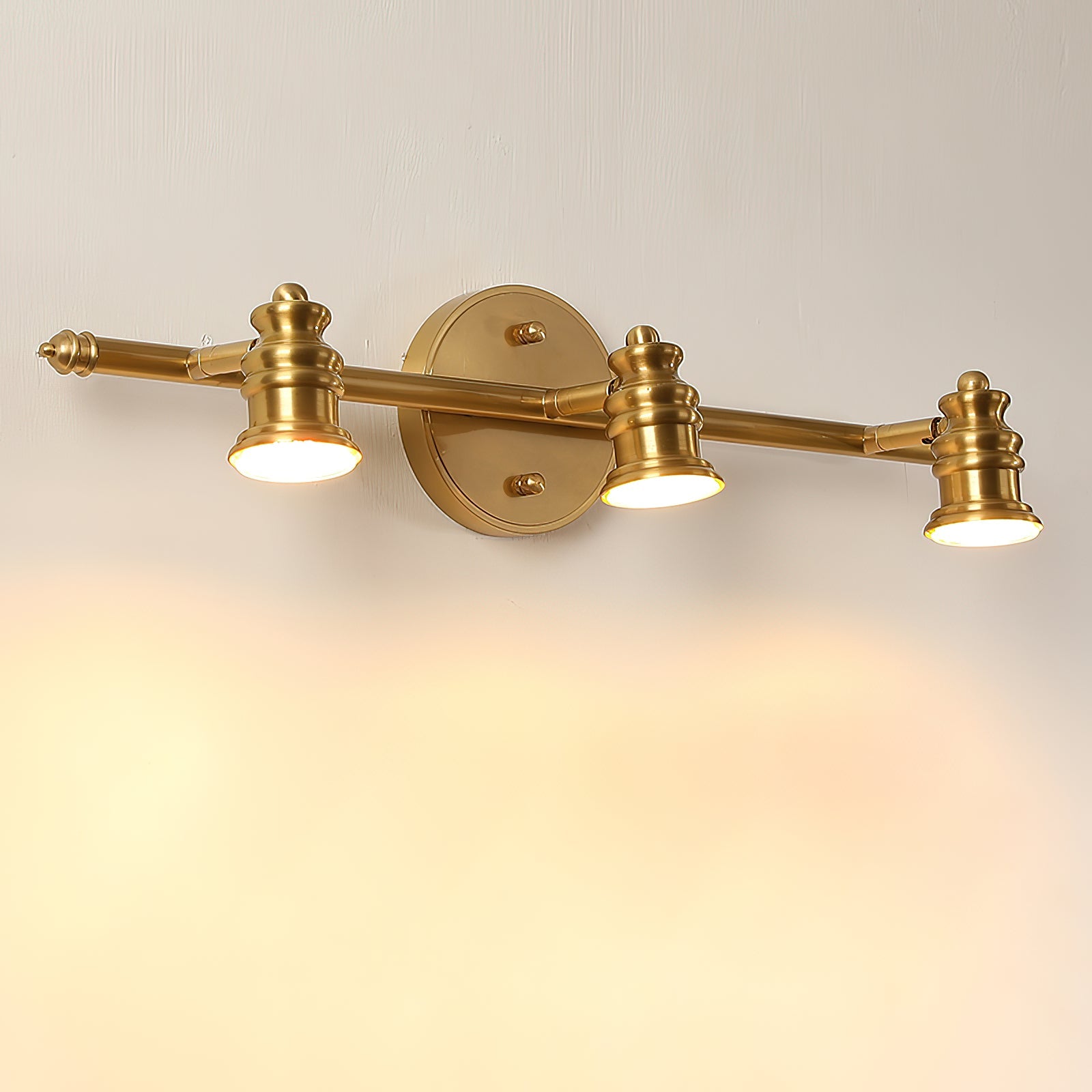 Fairley Brass Indoor Wall Light
