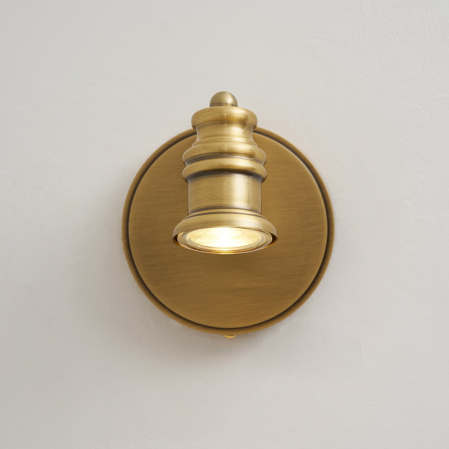 Fairley Brass Indoor Wall Light