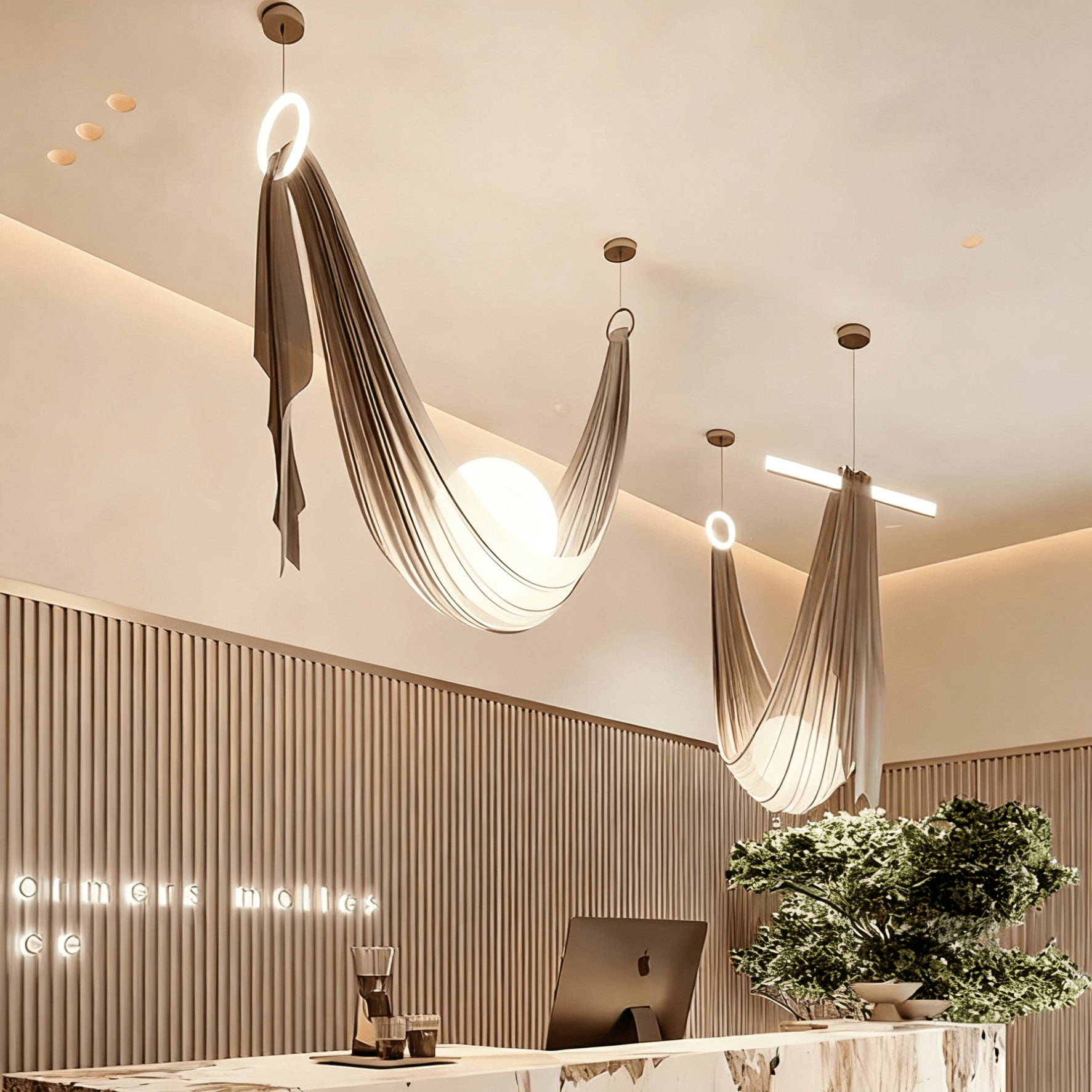 Serelia Drape Hammock Pendant Light