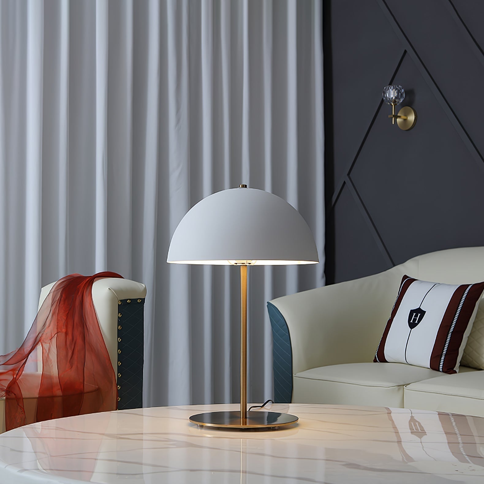 Brioth Acrylic Scandinavian Table Lamp