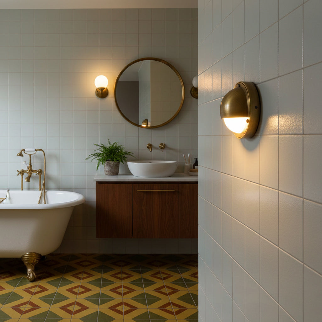 Clairwood Brass Indoor Wall Light