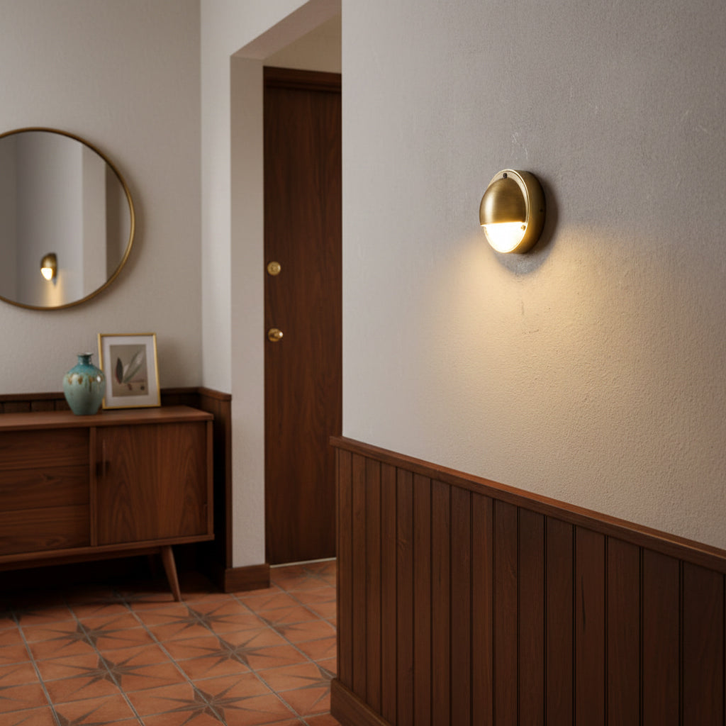 Clairwood Brass Indoor Wall Light