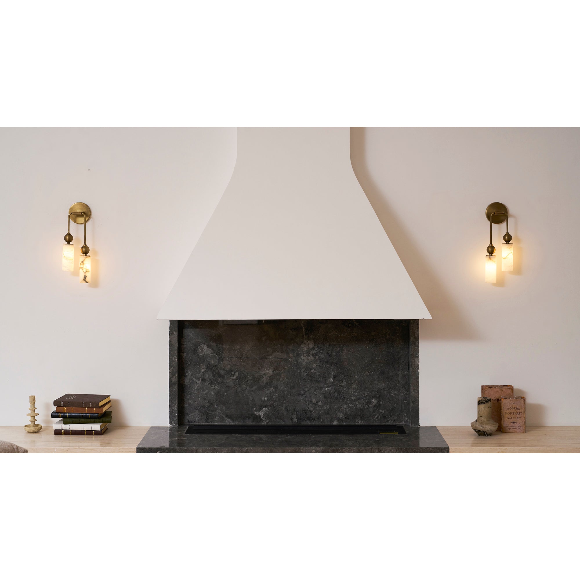 Glenwick Alabaster Indoor Wall Light