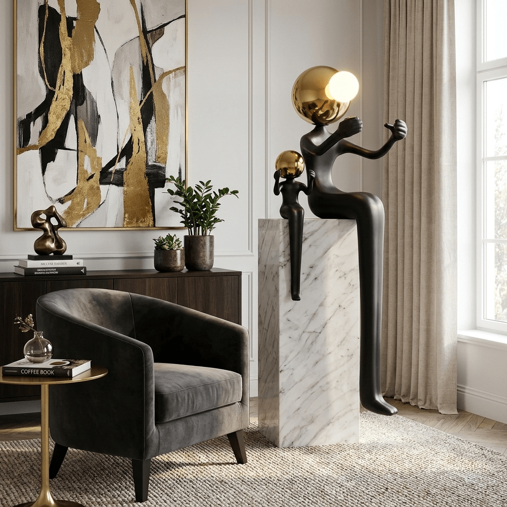 Harmony Duo Sculpture Lamp