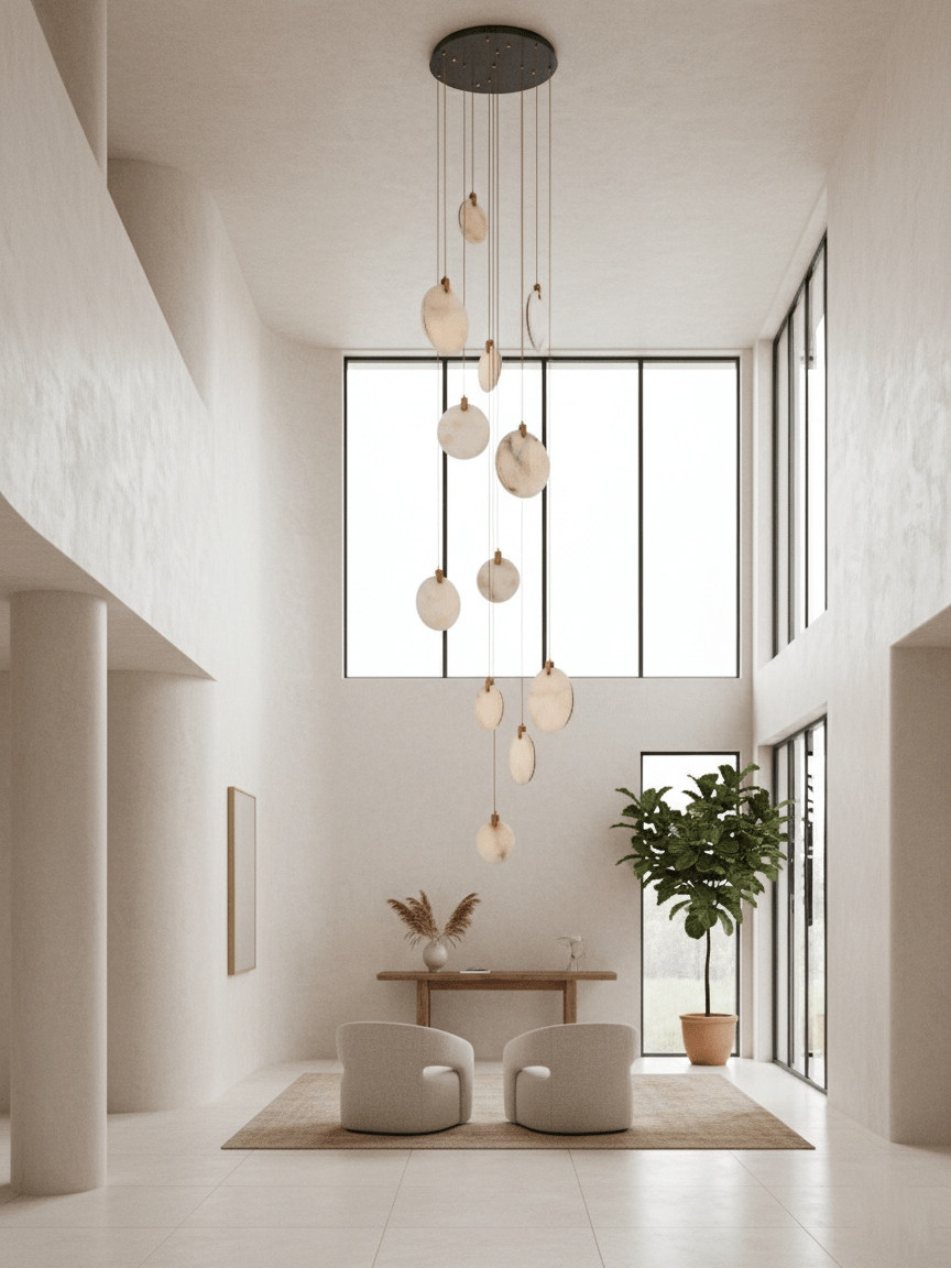 Harvest Alabaster Pendant Lamp