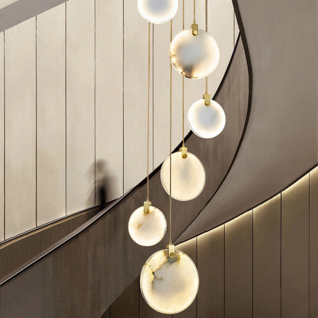 Lynore Alabaster Pendant Light
