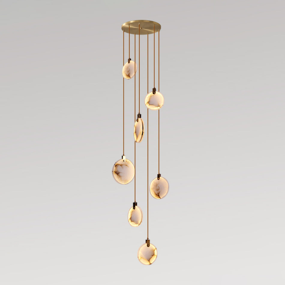 Lynore Alabaster Pendant Light