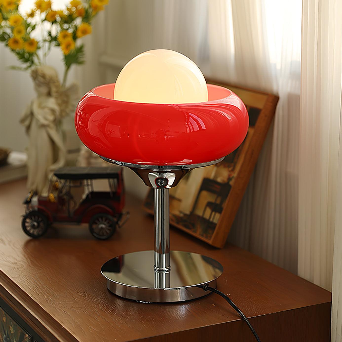 Solise Glass Retro Table Lamp
