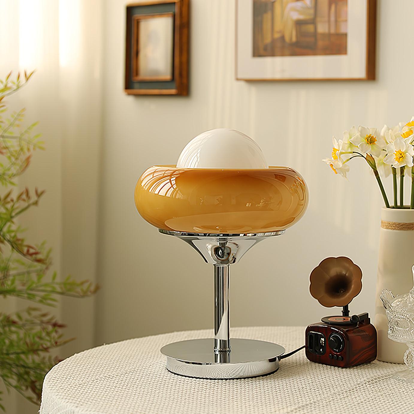 Solise Glass Retro Table Lamp